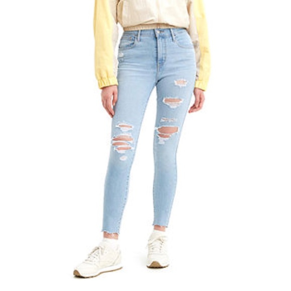 Levi’s 720 skinny ripped jeans
